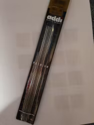 Strumpstickor Addi Premium Stål 3 mm, 20 cm