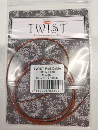 Chiaogoo Twist Red Lace Kabel Mini M 75cm