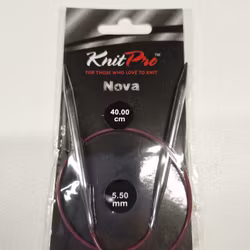 Rundsticka KnitPro Nova 5,5mm 40cm