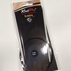 Rundsticka KnitPro Basix 4,5mm 80cm