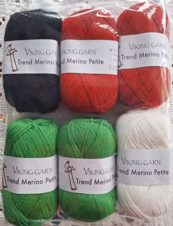 Nyckelpiga tröja - garnkit med mönster