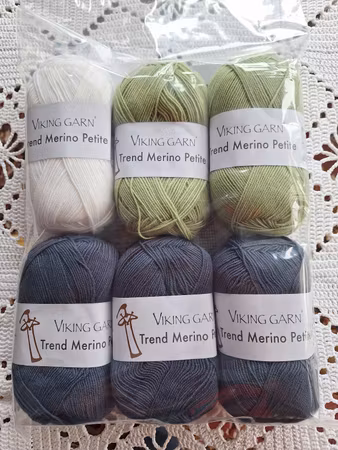 Traktor-tröja - garnkit med mönster