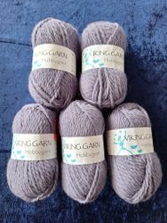 Hobbygarn 5-pack - 100% ull, tovbart