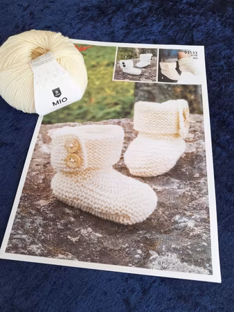 Babyboots naturvita - garnkit