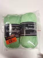 2 nystan Svarta Fåret Bomullsgarn