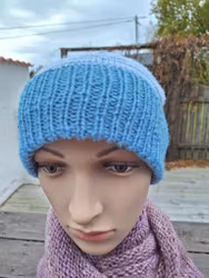 Stickad Reflexmössa