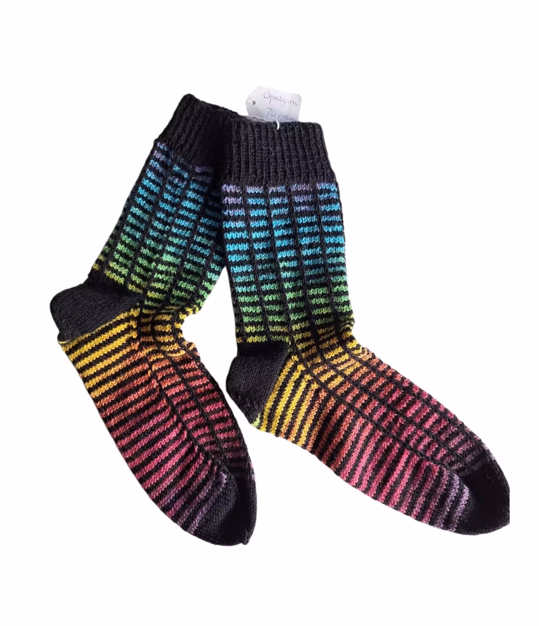 Klassiska handstickade ullsockor stl. 38-39
