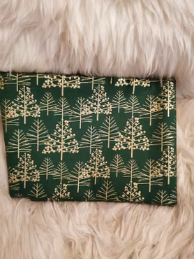 Julklappspåse i tyg