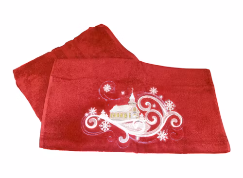 Handduk - julkyrka