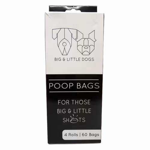 Big & Little Dog: Big & little sh#t bajspåsar