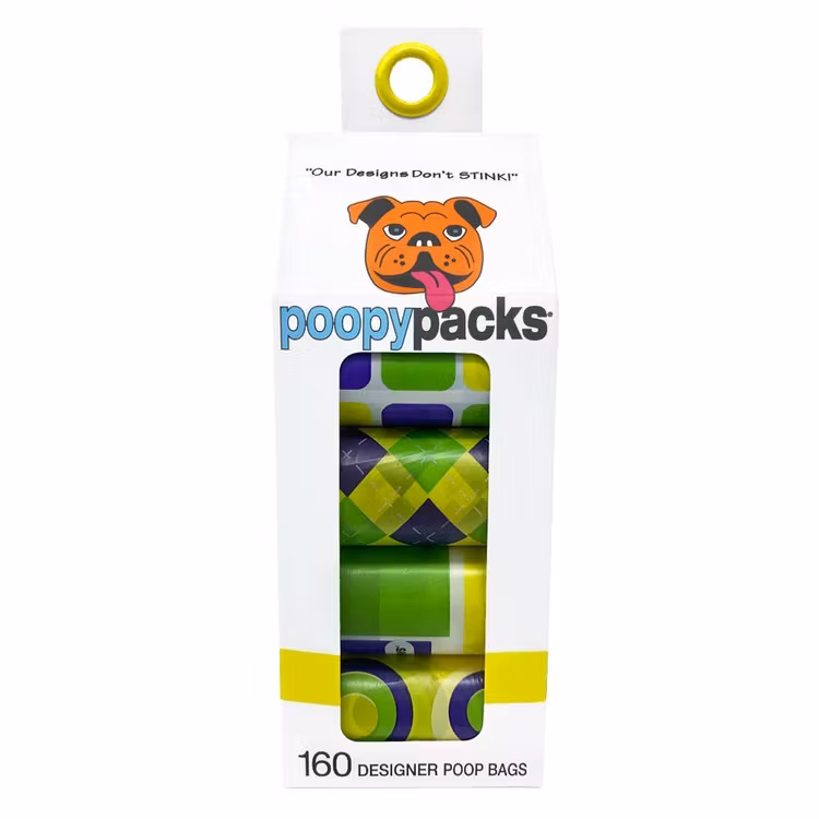 Metro Paws Bajspåsar 8 pack Gul