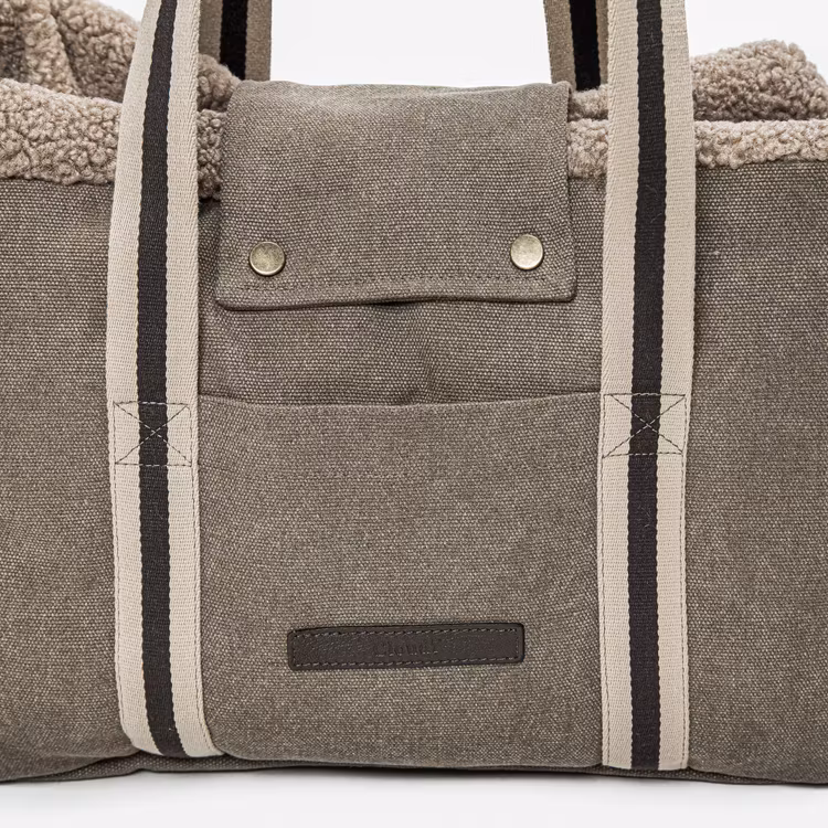 Cloud7 Hundväska Lucca Canvas Sand