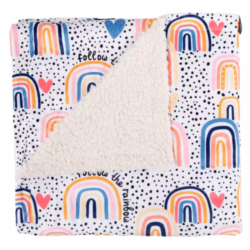 Hundfilt Regnbåge Big and Little dogs