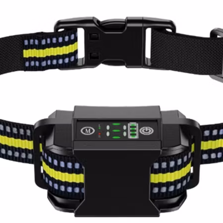 Anti skäll Bark halsband laddbar