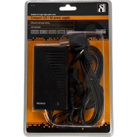 Nätadapter 100-240v ac 12V DC 5Amp
