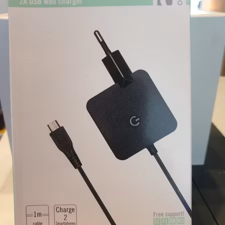 USB Väggladdare 2 amper