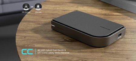 Formuler CC FORMULER CC - 4K UHD Hybrid Over-the-Air & OTT Cord-cutting Media Receiver