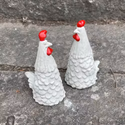 ”Virrhjärnor”  (tupp och höna)