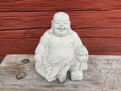 Nöjd, glad buddha