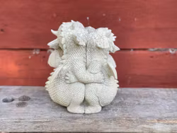 Drakar som kramas