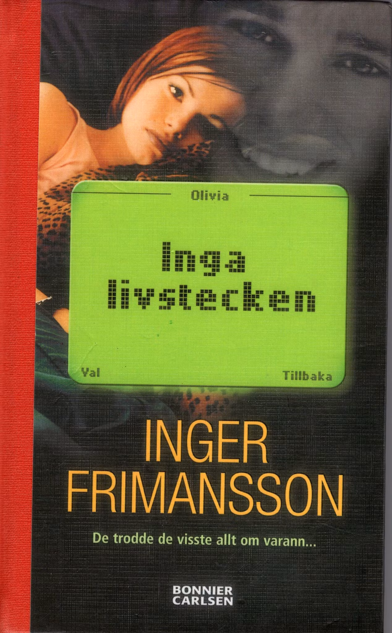 Inga livstecken av Inger Frimansson