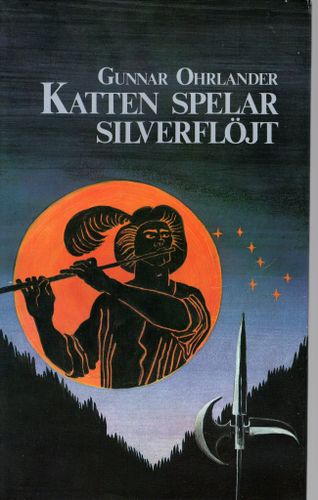 Katten spelar silverflöjt av Gunnar Ohrlander