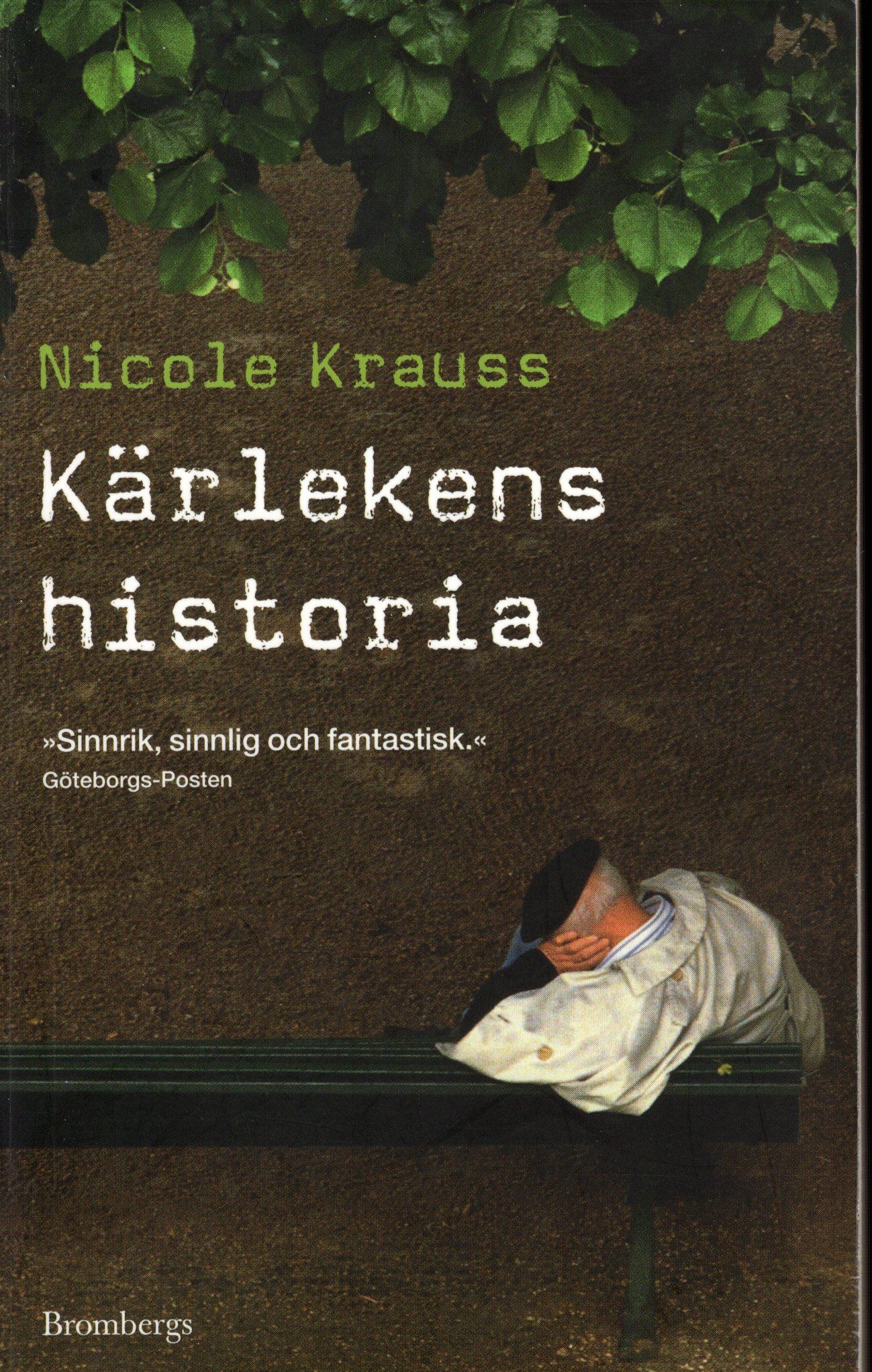 Kärlekens historia av Nicole Krauss