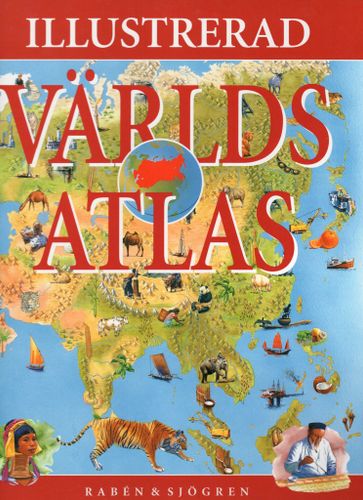 Illustrerad världsatlas av Nicholas Harris