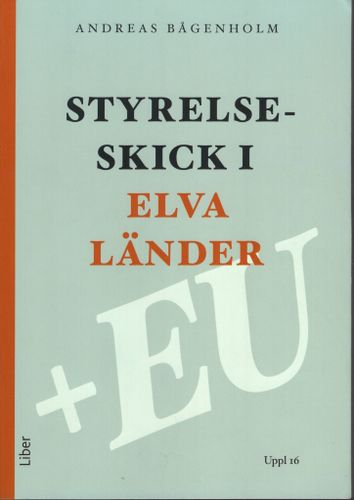 Styrelseskick i elva länder + EU av Andreas Bågenholm