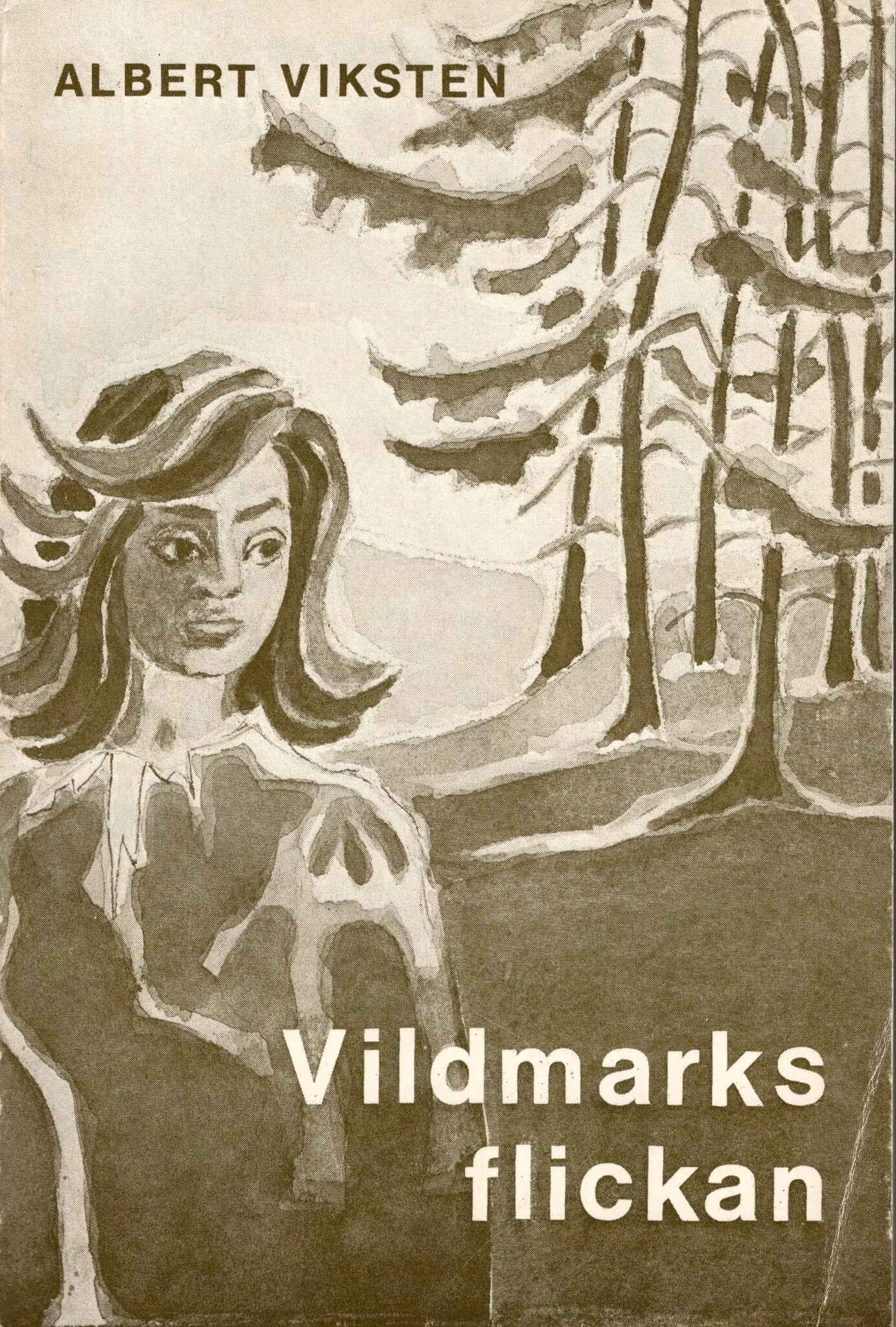 Vildmarksflickan av Albert Viksten