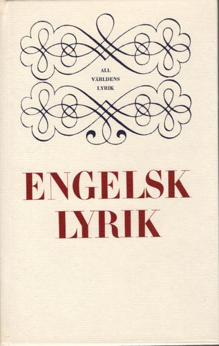 Engelsk lyrik i urval av Petter Bergman