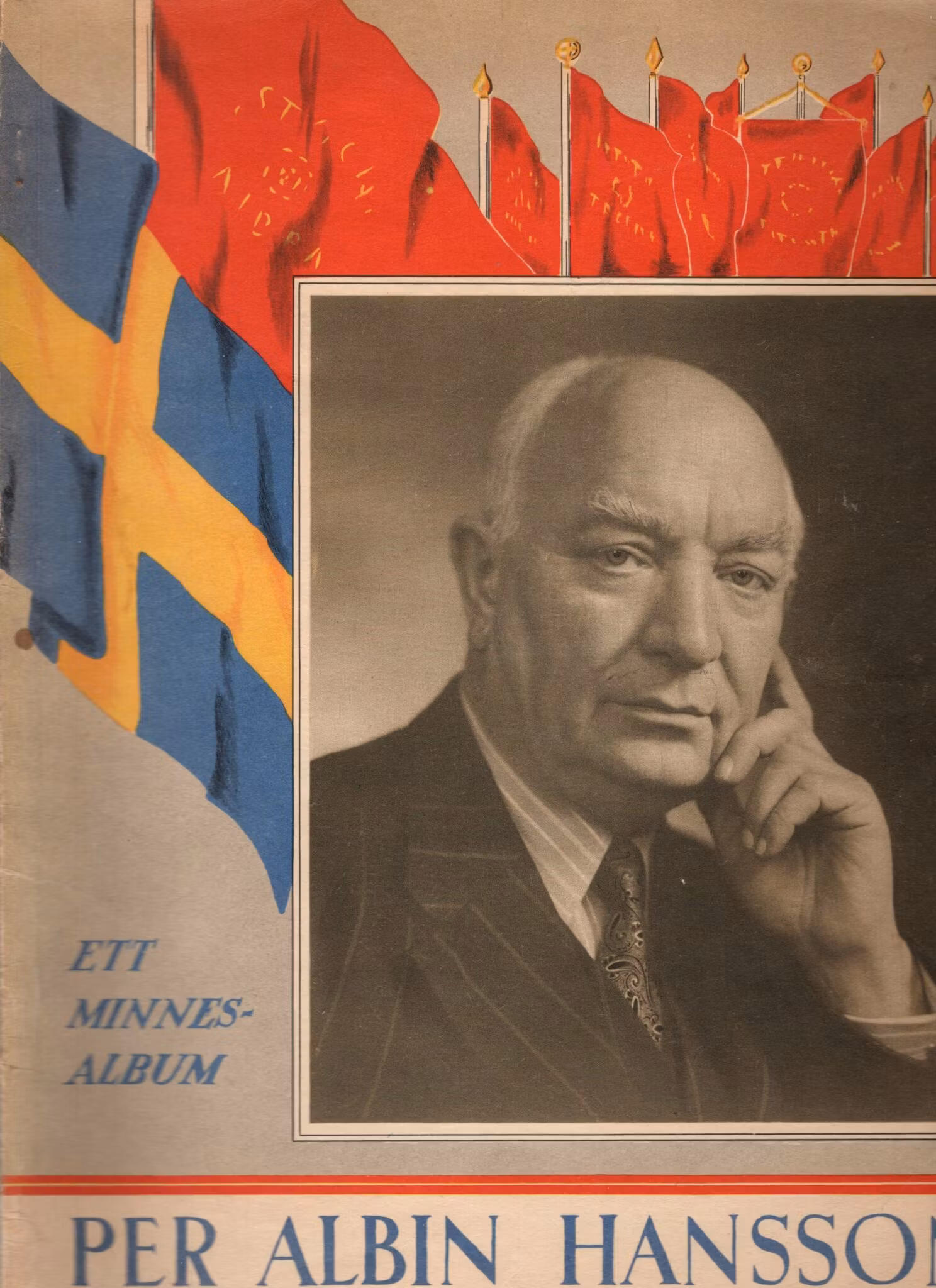 Per Albin Hansson: Ett minnesalbum av Ture Nerman och Gösta Tranströmer (Red.)