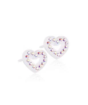 Blomdahl Brilliance Heart Hollow Färg Regnbåge