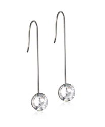 Blomdahl NT Straight Pendant Bezel 8 mm, Crystal