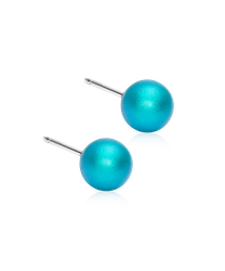 Blomdahl Pearl Blue Zircon 6 mm