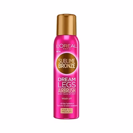 L'Oréal Sublime Bronze Dream Legs Airbrush Wash Off Tan - 150 ml