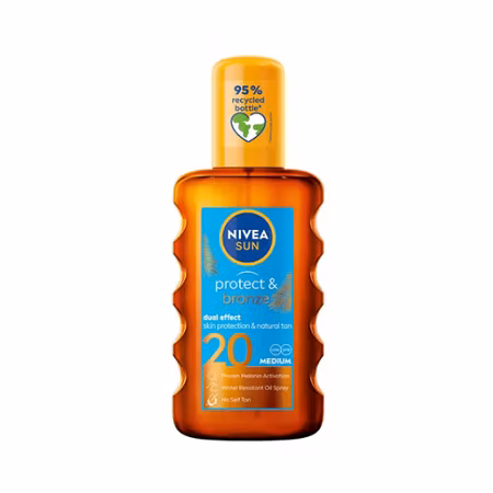 Nivea Sun Protect & Bronze Oil Spray SPF20 - 200 ml