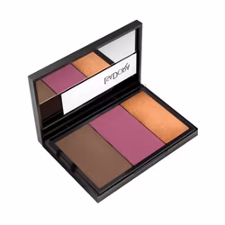 IsaDora Face Sculptor 3-in-1 Palette - 65 Bronze Plum