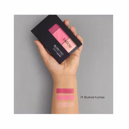 IsaDora Rouge Palette 3in1 - 71 Blushed Fuchsia