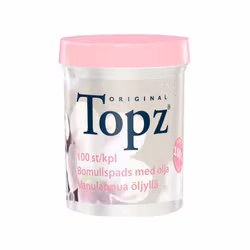Topz Bomullspads Make-Up Remover Olja