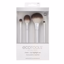 Ecotools - Set of 4 brushes Cheek + Eye Highlight