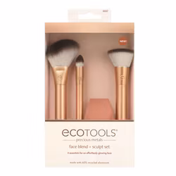Ecotools - Set of 3 brushes + Sponge