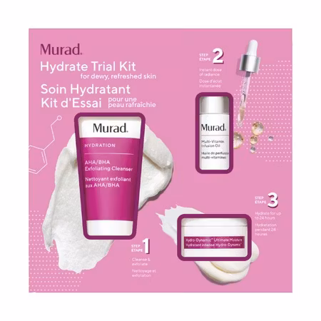 Murad Hydrate Trial Kit For Dewy, Refreshed Skin