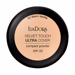 IsaDora Velvet Touch Ultra Cover Compact Powder SPF20 - 62 Warm Vanilla