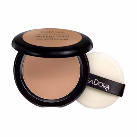 IsaDora Velvet Touch Sheer Cover Compact Powder - 48 Neutral Almond