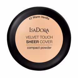 IsaDora Velvet Touch Sheer Cover Compact Powder - 42 Warm Vanilla