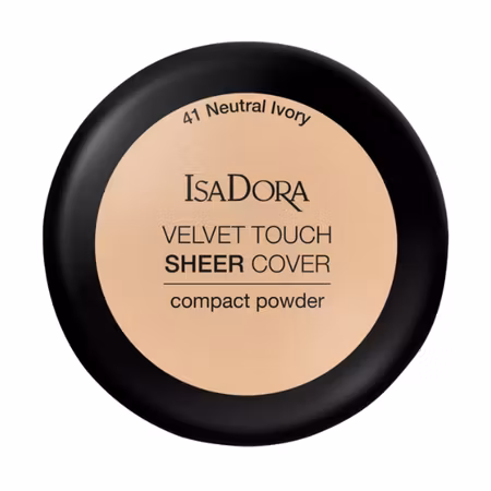 IsaDora Velvet Touch Sheer Cover Compact Powder - 41 Neutral Ivory