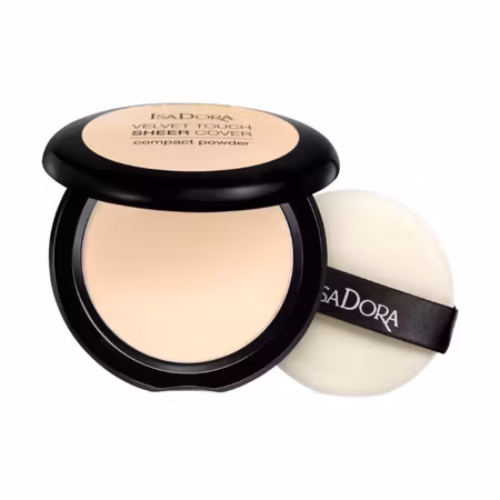 IsaDora Velvet Touch Sheer Cover Compact Powder - 40 Fair Porcelain