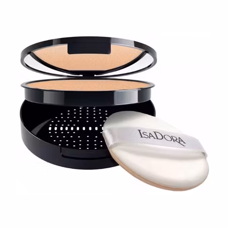 IsaDora Nature Enhanced Flawless Compact Foundation - 80 Porcelain
