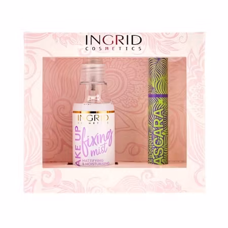 INGRID COSMETICS - Makeup Fixing Mist + Mascara
